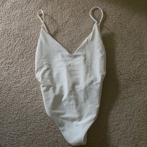 One piece bathing suit